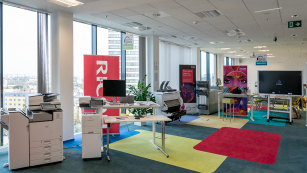 Showroom Praha - Greenline; představení společnosti RICOH -video