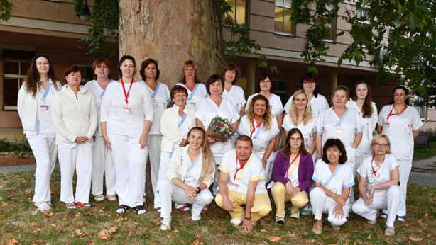 Přátelský tým oddělení klinické hematologie