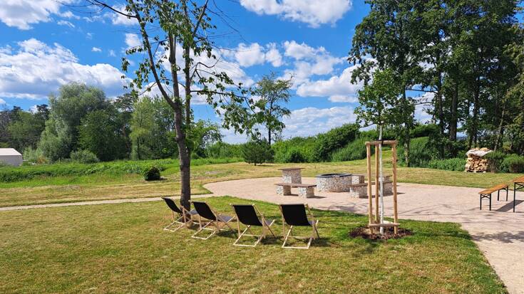 Nově vytvořené zázemí pro zaměstnance