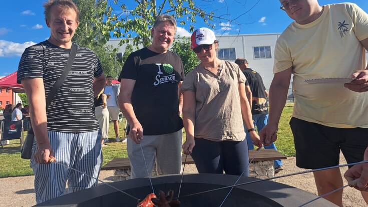 Informal atmosphere at work