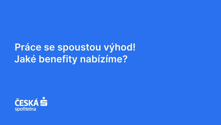 Jaké benefity nabízíme?