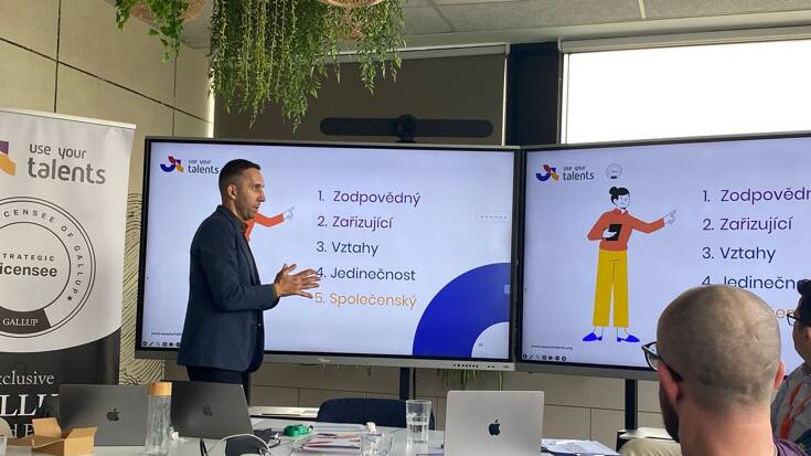 Rozvíjíme potenciál našich zaměstnanců s Gallup CliftonStrengths!