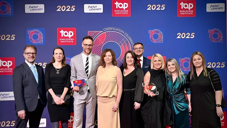 Ocenění Top Employer 2025