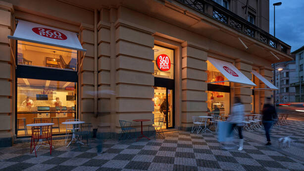 360pizza je koncept pizzerií 21. století