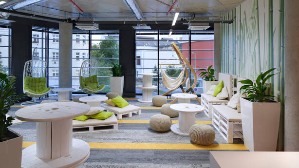 Relax zóna a prostory