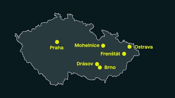 Naše lokality v ČR