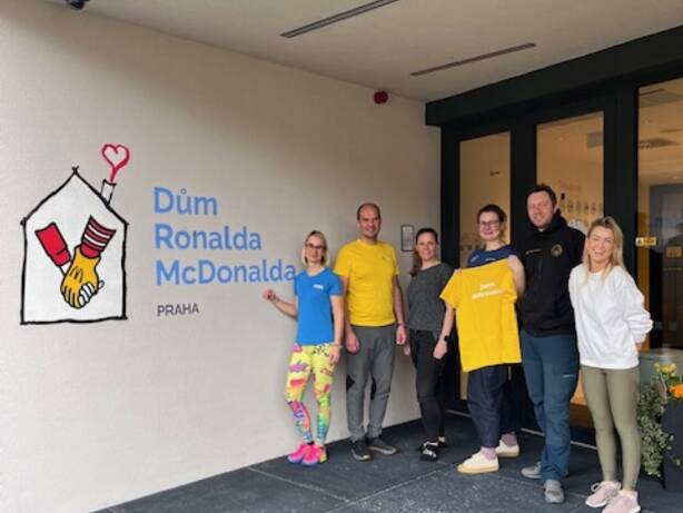 Vypomáháme v domě Ronalda McDonalda