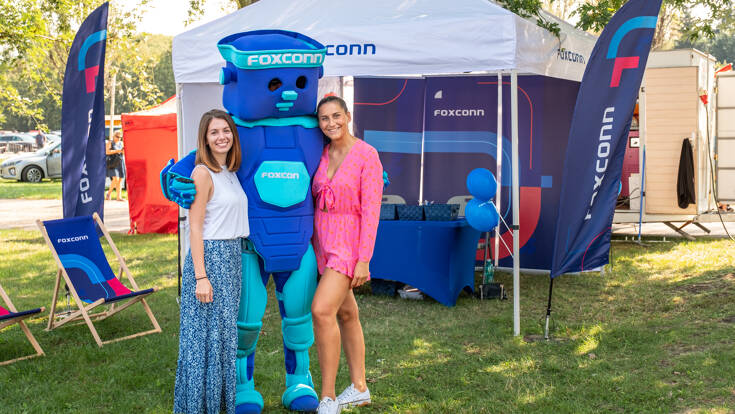 Foxconn zóna a charitativní běh ve Sportovním parku Pardubice
