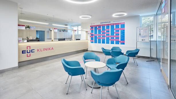 Recepce EUC Klinika
