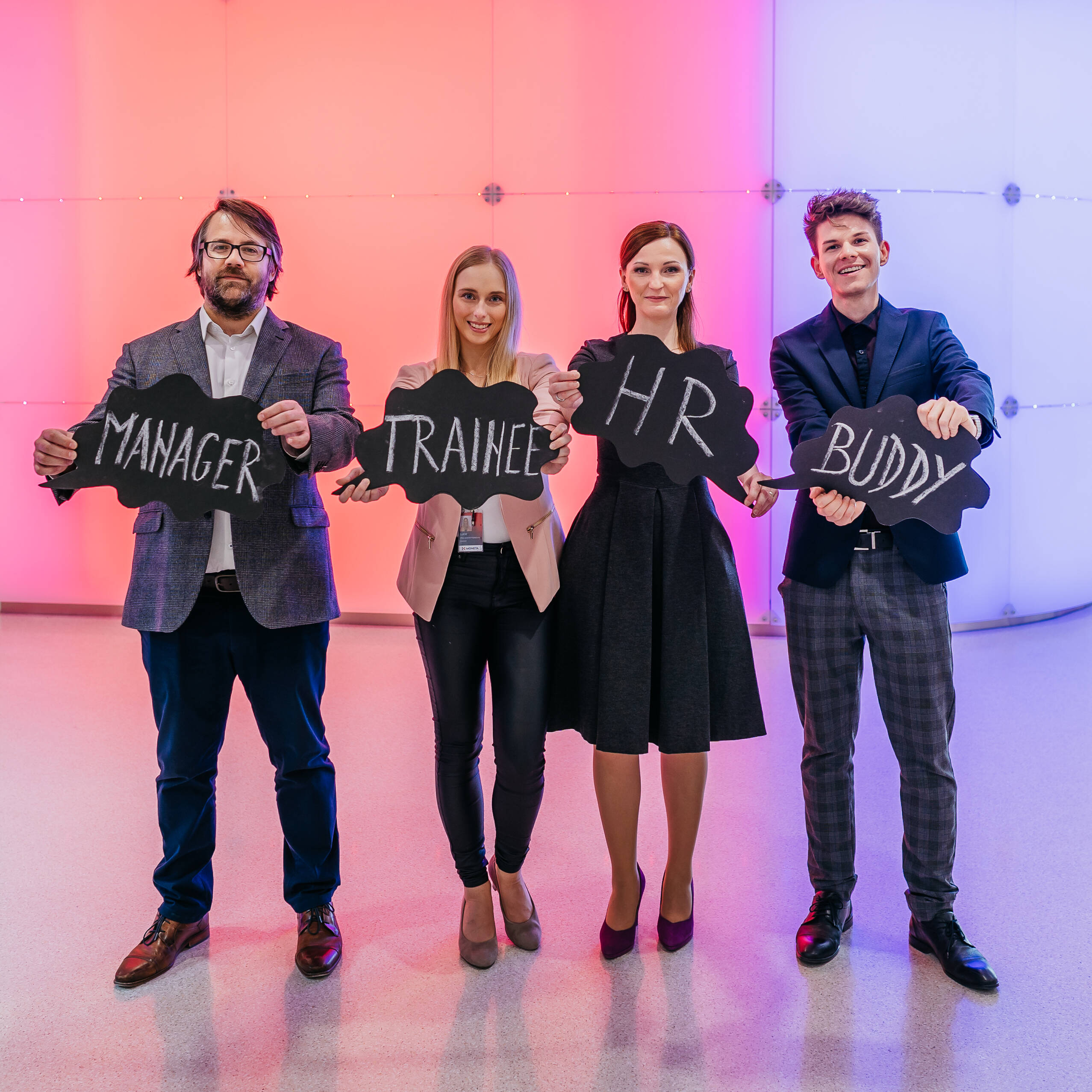 Zástupci účastníků trainee programu MON NET